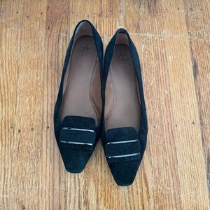 Aquatalia Black Flats - Size 9